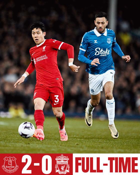 爆冷负死敌埃弗顿，利物浦在英超冠军争夺中率