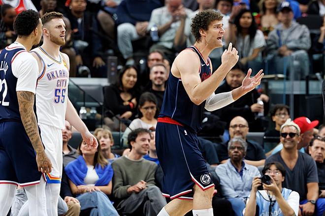 雷霆轻取快船豪取7连胜 洛佩斯防守崩盘引质疑