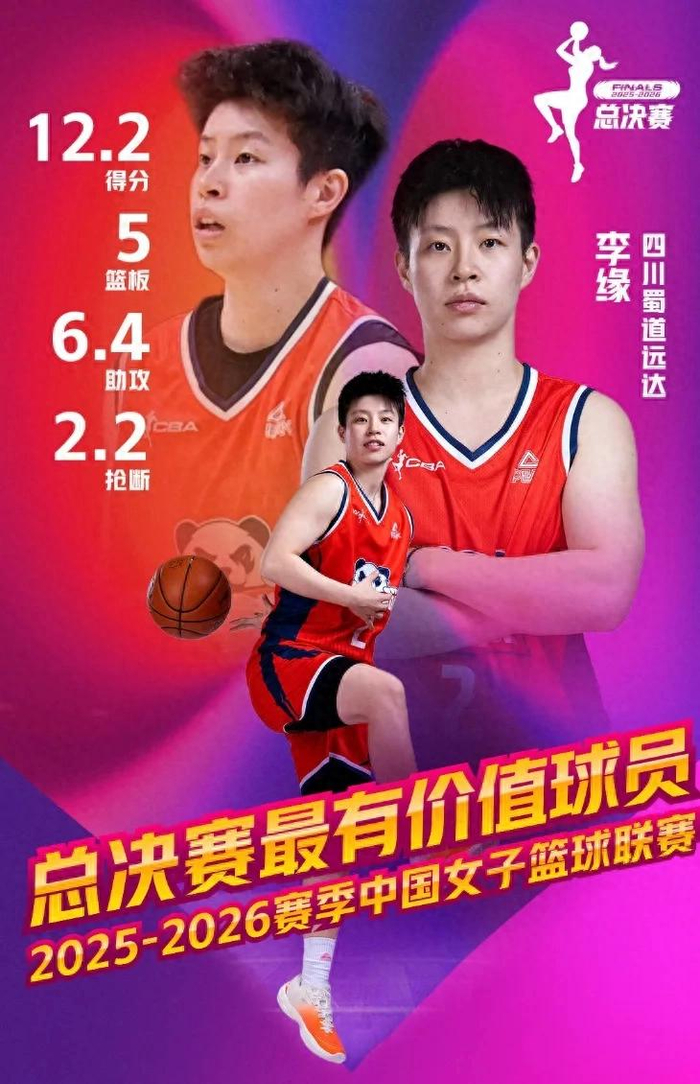 李缘逆袭夺冠：总决赛FMVP彰显大场面实力